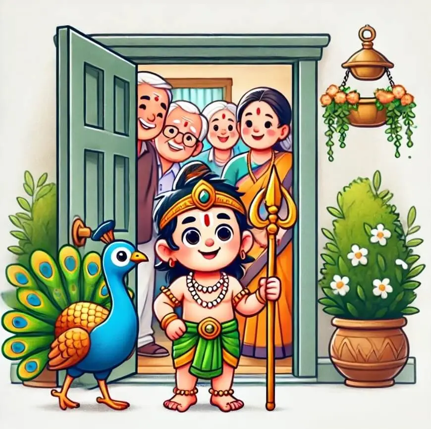 কার্তিক ঠাকুরের আগমন