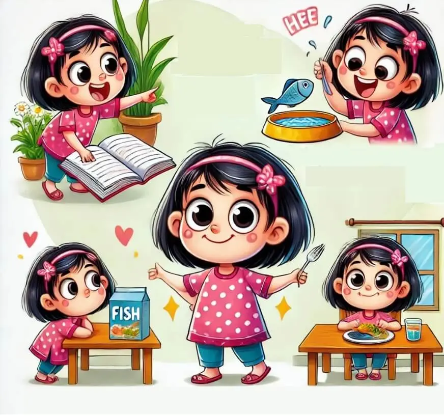 চটপটে মেয়ে